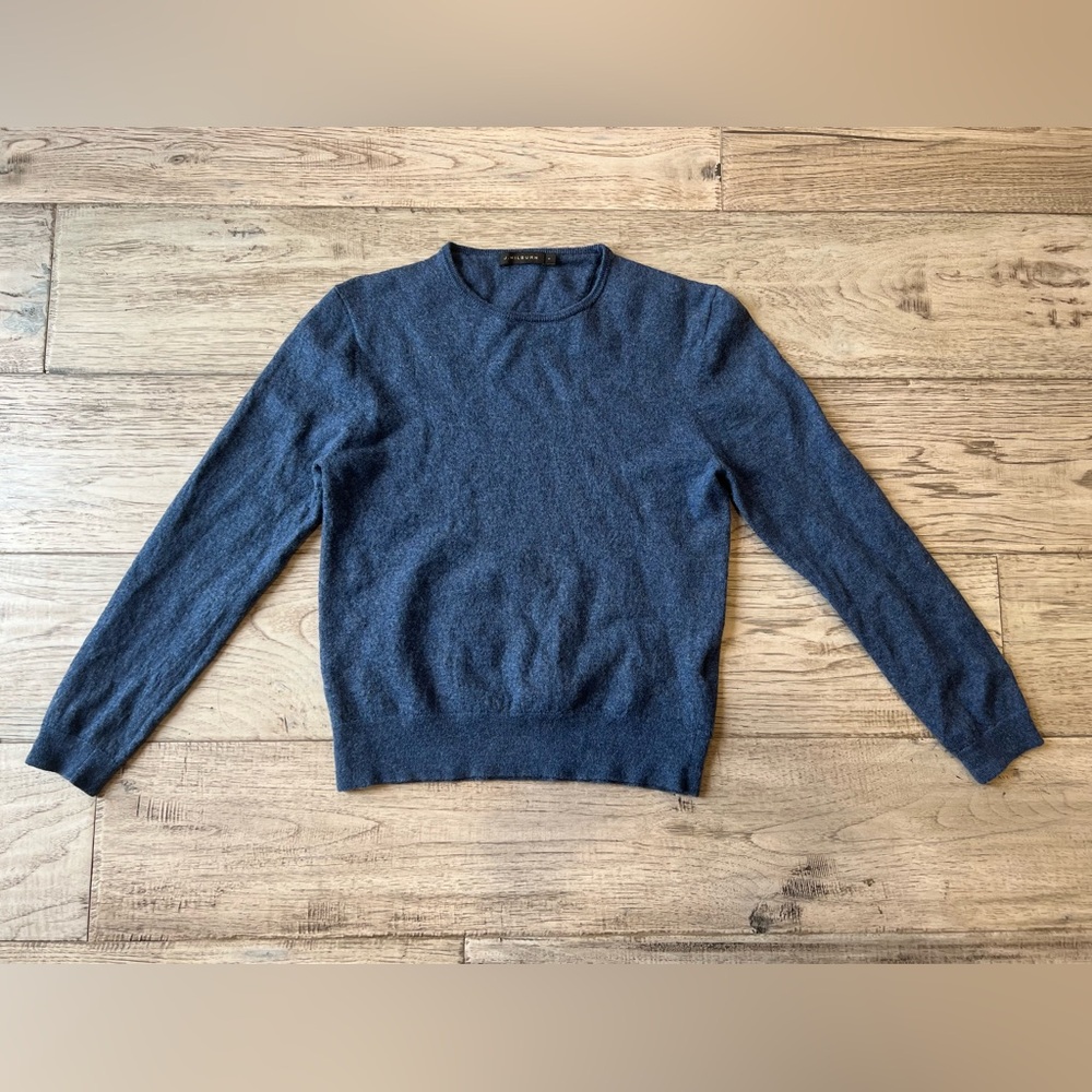 J.Hilburn 100% Cashmere Long Sleeve Crewneck Sweater Size M